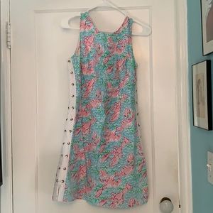 Lilly Pulitzer Lobstah Roll Print Shift Dress